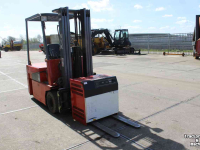 Heftruck Nyk FBT18P-50BC-430M elektrische heftruck driewieler Nichiyu forklift gabelstapler