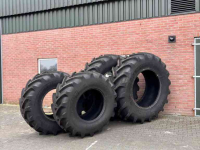 Wielen, Banden, Velgen & Afstandsringen Michelin Machxbib 600/70R30+710/70R42