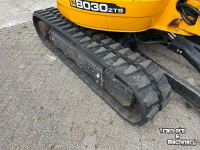 Bandenkraan / Graafmachine op wielen JCB 8030 ZTS