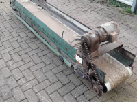 Transportband  Vlakke band 2860x400 TRANSPORTBAND VLAKKE BAND FLAT BELT CONVEYOR BELT FLACHBAND FÖRDERBAND
