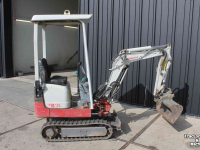 Mini-graver / Mini-graafmachine Takeuchi TB108 minigraver mini micro graafmachine