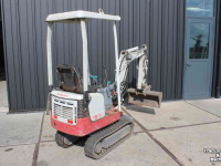 Mini-graver / Mini-graafmachine Takeuchi TB108 minigraver mini micro graafmachine