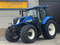 Tractor / Trekker New Holland T7.260AC vario Stage V Fronthef Lucht Hydr. rem GPS 50km