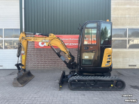 Bandenkraan / Graafmachine op wielen Sany Minigraver Sany SY26U Cabine