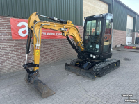 Bandenkraan / Graafmachine op wielen Sany Minigraver Sany SY26U Cabine