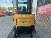 Bandenkraan / Graafmachine op wielen Sany Minigraver Sany SY26U Cabine