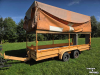 Oprijwagen Kersten 4t kuip dieplader 550x198cm oprijwagen