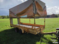 Oprijwagen Kersten 4t kuip dieplader 550x198cm oprijwagen