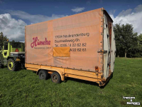 Oprijwagen Kersten 4t kuip dieplader 550x198cm oprijwagen