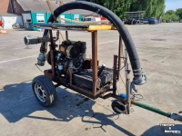 Stationare motor/pomp set Lombardini Waterpomp met dieselmotor