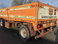 Vierwielige wagen / Landbouwwagen  Landbouwwagen plattewagen aanhanger balenwagen