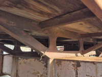 Vierwielige wagen / Landbouwwagen  Landbouwwagen plattewagen aanhanger balenwagen