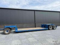 Dieplader / Aanhanger  3-asser diepbed dieplader met dolly, Special!