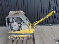 Trilplaten Wacker DPU6055 trilplaat met Hatz 1D81S dieselmotor trilblok (staat DPU6555 op)