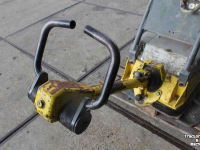 Trilplaten Wacker DPU6055 trilplaat met Hatz 1D81S dieselmotor trilblok (staat DPU6555 op)