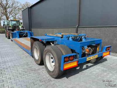 Dieplader / Aanhanger  3-asser diepbed dieplader met dolly, Special!