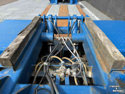 Dieplader / Aanhanger  3-asser diepbed dieplader met dolly, Special!