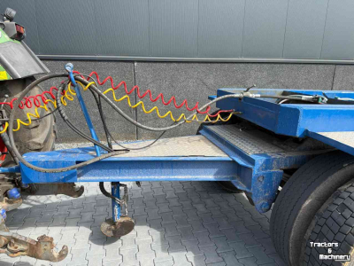Dieplader / Aanhanger  3-asser diepbed dieplader met dolly, Special!