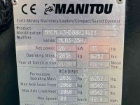 Shovel / Wiellader / Kniklader Manitou MLA3-35H