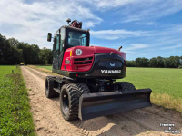 Bandenkraan / Graafmachine op wielen Yanmar B110W Demo