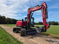 Bandenkraan / Graafmachine op wielen Yanmar B110W Demo