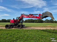 Bandenkraan / Graafmachine op wielen Yanmar B110W Demo