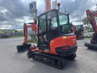 Bandenkraan / Graafmachine op wielen Kubota KX 027-4