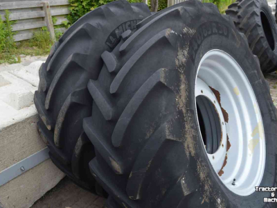 Wielen, Banden, Velgen & Afstandsringen Michelin 540/65r30