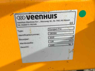 Zodebemester Veenhuis Euroject Pro 7,88 mtr