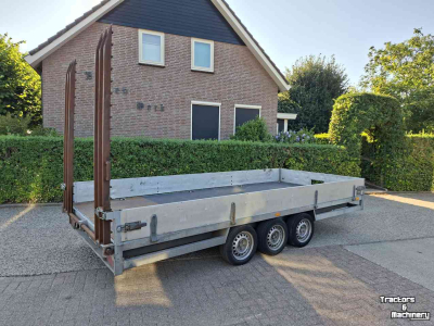 Auto-aanhangwagen t/m 3500 Kg  Kuiphuis 3500kg autoaanhanger met oprijplaten