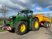 Tractor / Trekker John Deere 6175R Tractor 220 Pk + Gronddumper Tandemasser (22 ton)