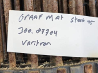 Diverse gebruikte onderdelen Grimme Varitron set Graafmat steek 45 300.87704