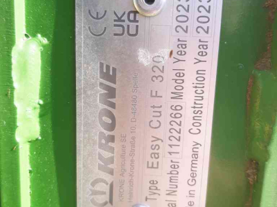 Maaier Krone Frontmaaier 320 F Easycut