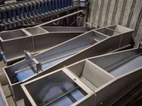Transportband  RVS transportbanden 300x50 cm