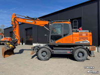 Bandenkraan / Graafmachine op wielen Doosan DX160-7