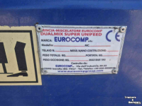 Voerverdeelwagen  / Voerdoseerwagen Eurocomp Dual Mix Super Unifeed