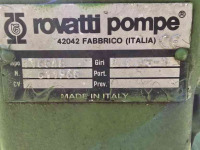 Waterpomp Rovatti 165AE aftakas pomp