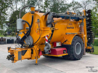 Mesttank Veenhuis HDG 14000 14 m3 + Zodebemester Afgifte regeling Vacuumpomp
