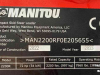 Schranklader Manitou 2200R