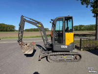 Rupskraan / Graafmachine op rupsen Volvo ECR25D rupskraan