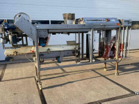 Overige inschuurmachines en toebehoren  Folieverpakker met clipper 3600X1000 Gillenkirch folie rol verpakkingsmachine verpakker PE verpackungsmachine