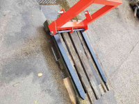 Overige tuinbouwmachines en toebehoren  Palletdrager 750 kg met verstelbare lepels