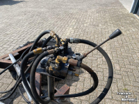 Voerveegschuif / Voerveegvijzel  Dubbele voerbandveger hydraulisch