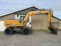 Bandenkraan / Graafmachine op wielen Liebherr A900C