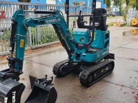 Rupskraan / Graafmachine op rupsen Sunward SWE 08B rupskraan