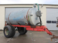 Waterwagen / Watertransporttank Beco MT6800 liter enkelas mesttank giertank vacuumtank waterwagen