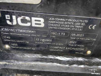 Mini-graver / Mini-graafmachine JCB 16 C-1 Minigraver