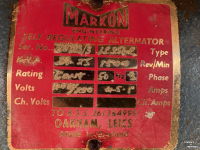 Aggregaat / Generator  markon trekker agregaat