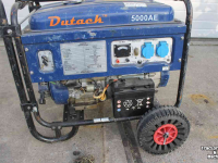 Aggregaat / Generator  Dutach 5000AE generator aggregaat 230 volt 5000 Watt