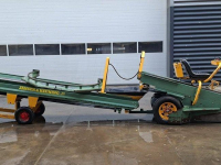 Opschepmachine Jansen en Heuning I001  Jansen&amp;Heuning Opschepmachine, Pickup Conveyor, Aufnahmeförderband